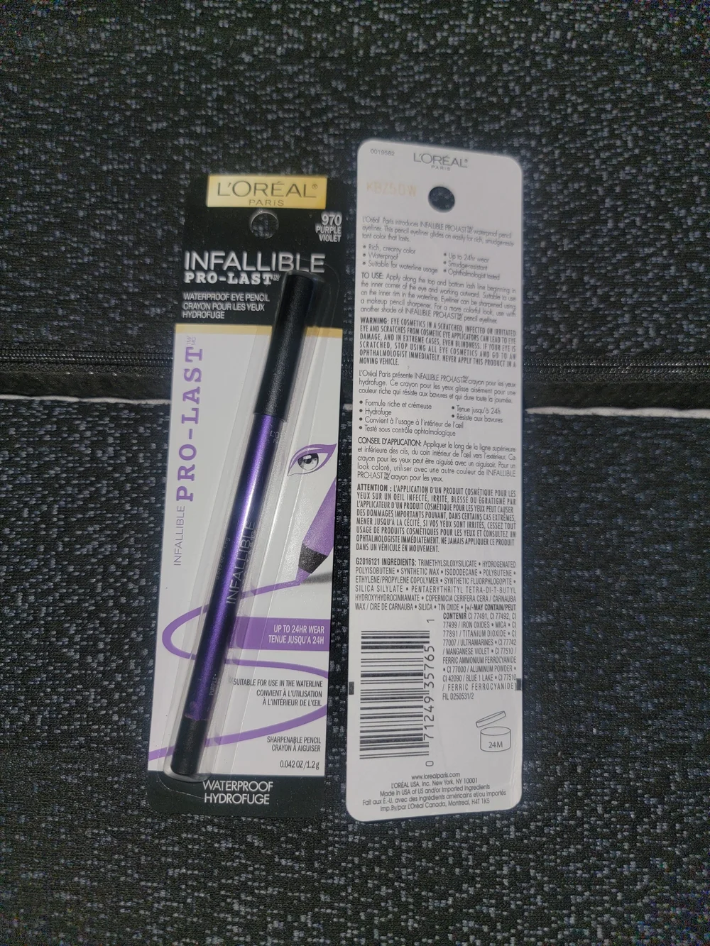 L'Oreal Infallible Pro-Last Waterproof Eyeliner Pencil - Violet